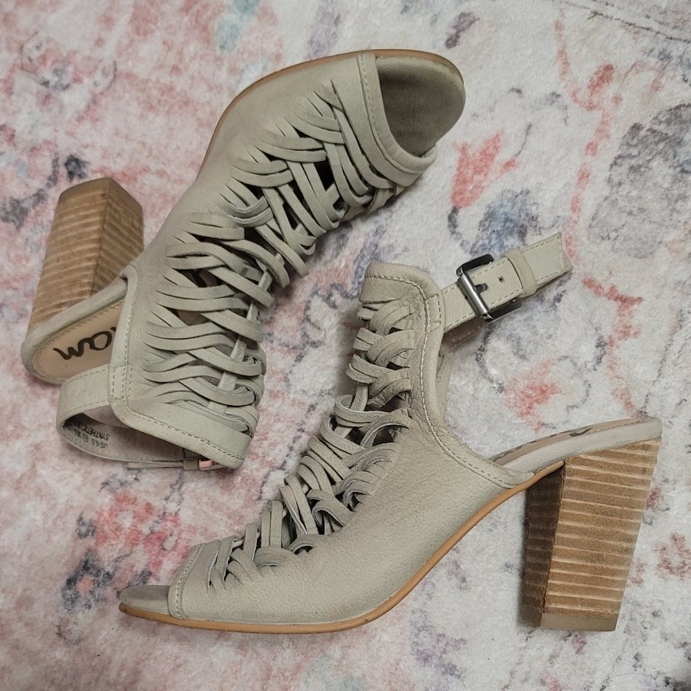 Sam Edelman Strappy Block Heel Sandals